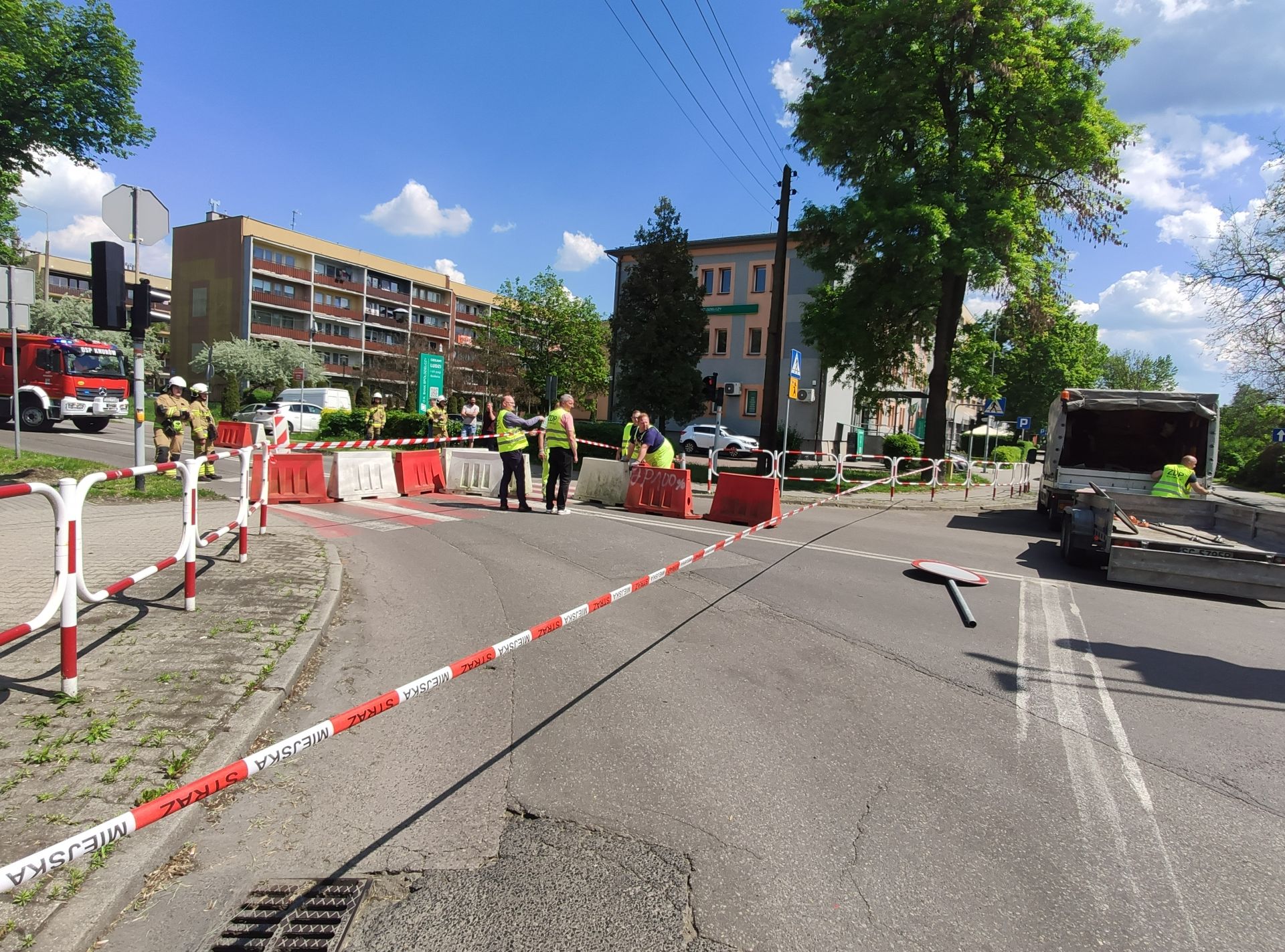Wyłączony z ruchu fragment ul.Wilsona